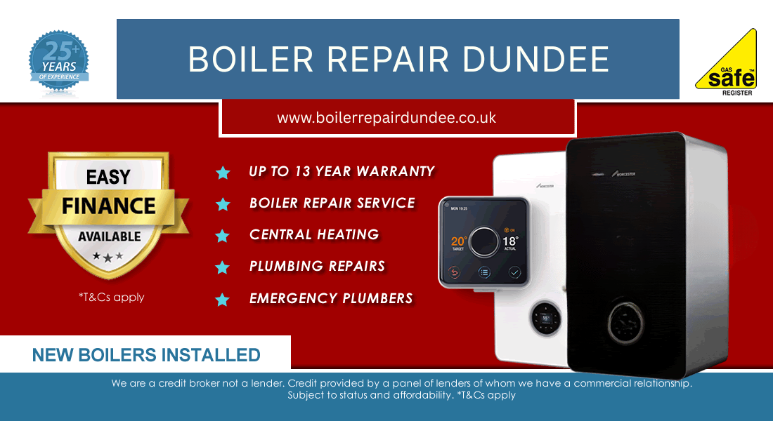 New boilers installation offer in Dundee poster